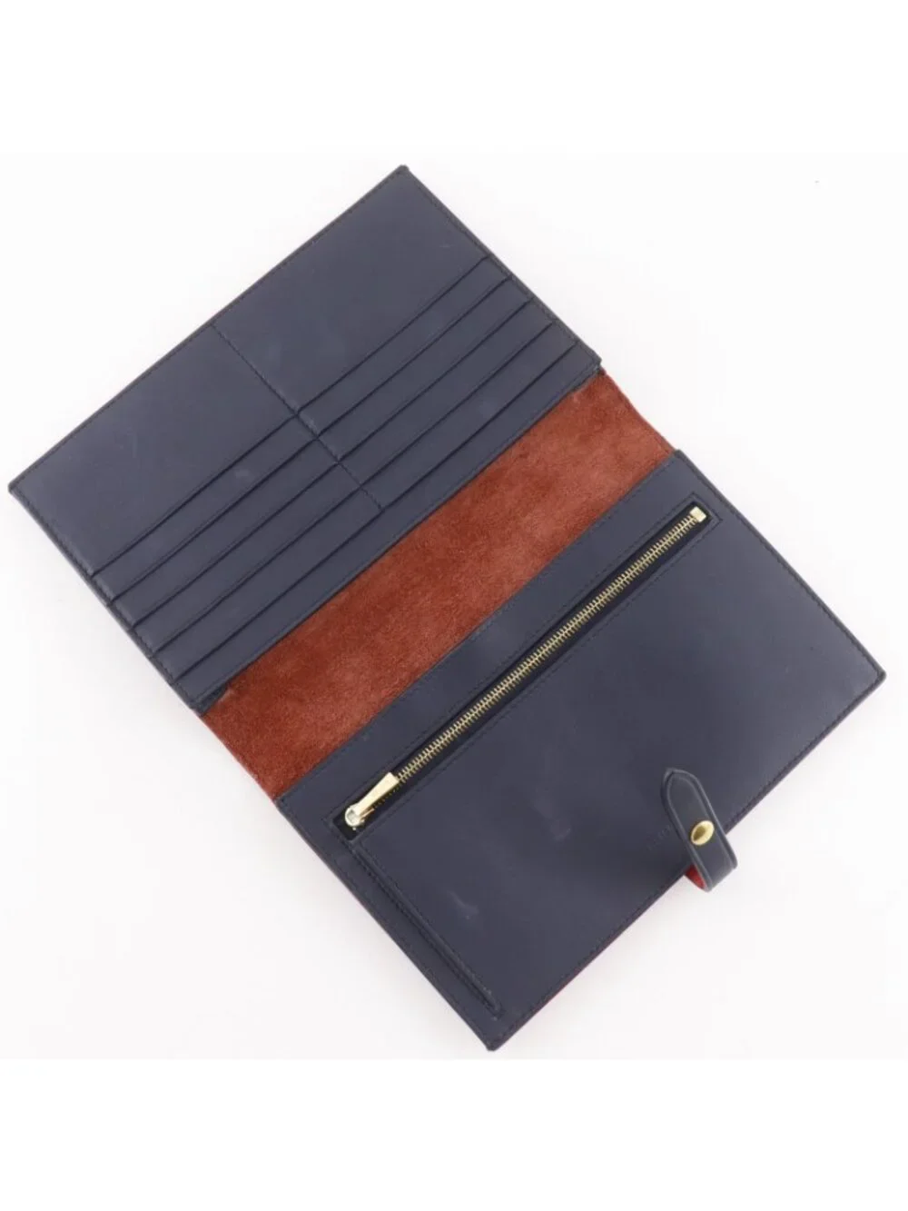 Celine Large Strap Multi Function Calf Red Wallet